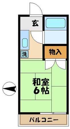 コーポ有賀の物件間取画像